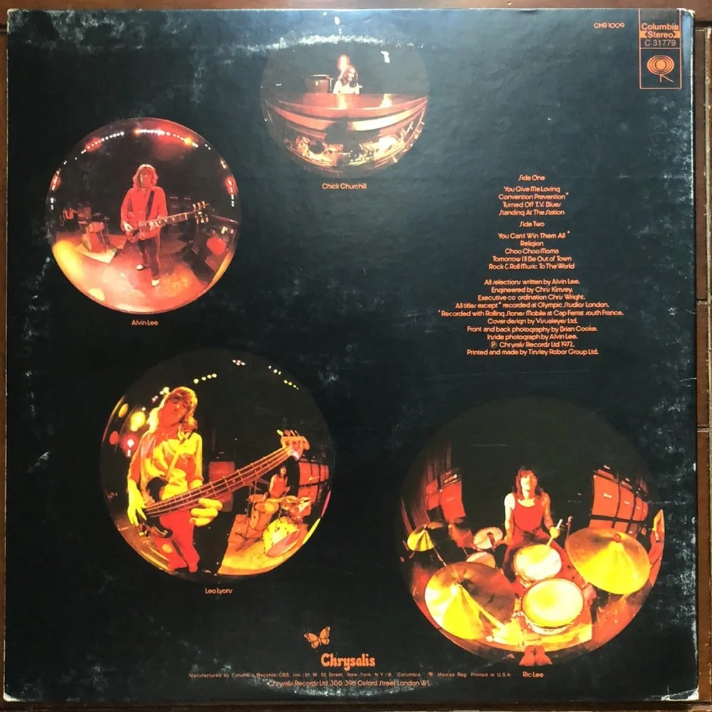 Ten Years After Rock & Roll Music To The World Vinyl Lp '72 - Picture 3 of 7